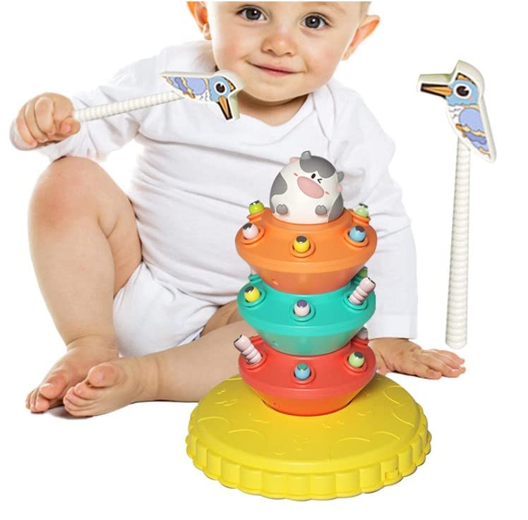 PATPAT Stacking Toy Magnetic Toys for Kids Fine Motor Skill Toys for Kids Electric Rotatable Toddler Woodpecker Catch and Feed Game, Bird Caterpillars Toy Set Montessori Toys for 3 Year Old Boy PATPAT Stacking Toy Magnetic Toys for Kids Fine Motor Skill Toys for Kids Electric Rotatable Toddler Woodpecker Catch and Feed Game, Bird Caterpillars Toy Set Montessori Toys for 3 Year Old Boy